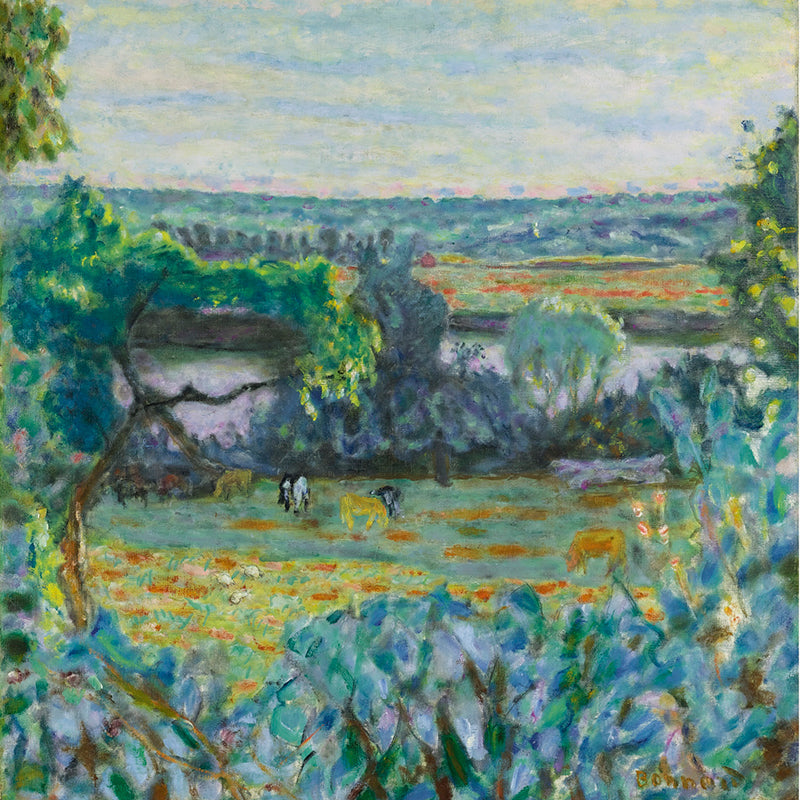 Jour Déclinant; Vernon, Le Soir by Pierre Bonnard customizable wall art print from 905Print