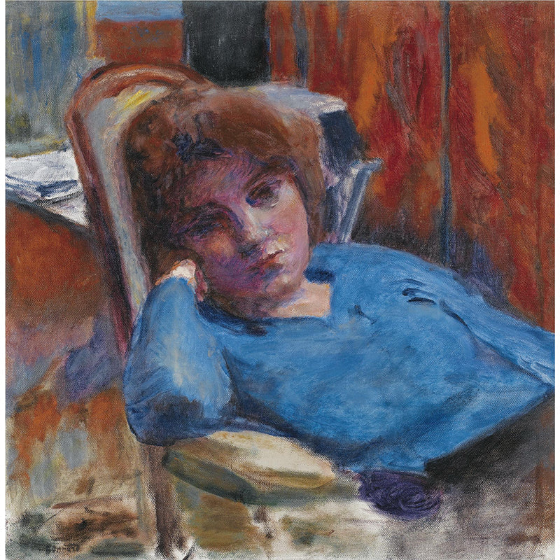 Le Corsage Bleu by Pierre Bonnard customizable wall art print from 905Print