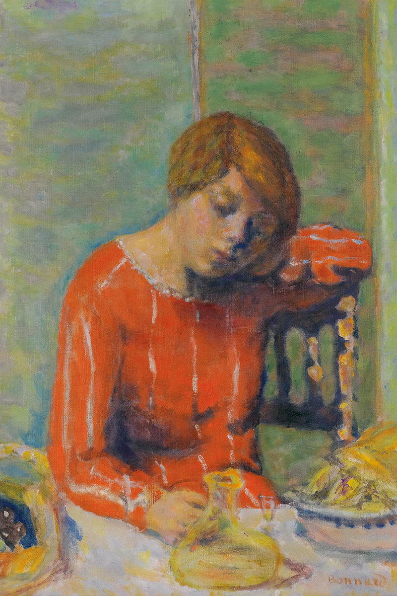 Le Corsage Rayé by Pierre Bonnard customizable wall art print from 905Print