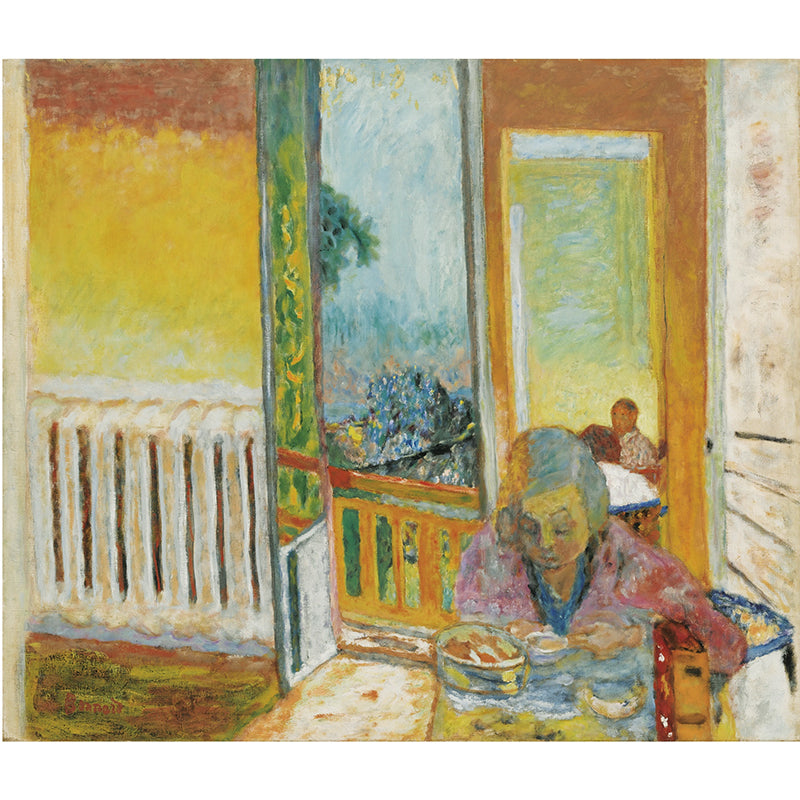 Le Petit Déjeuner, Radiateur by Pierre Bonnard customizable wall art print from 905Print