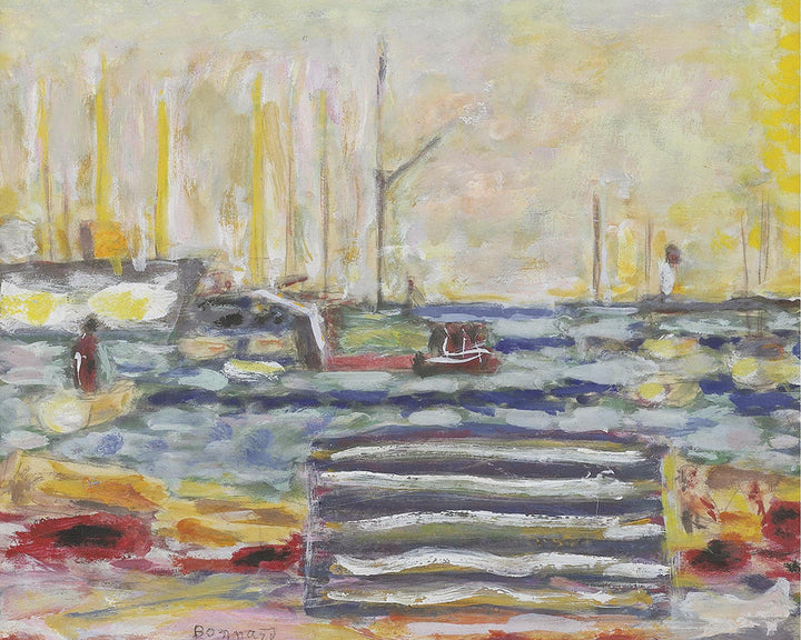Le Port De Cannes by Pierre Bonnard customizable wall art print from 905Print