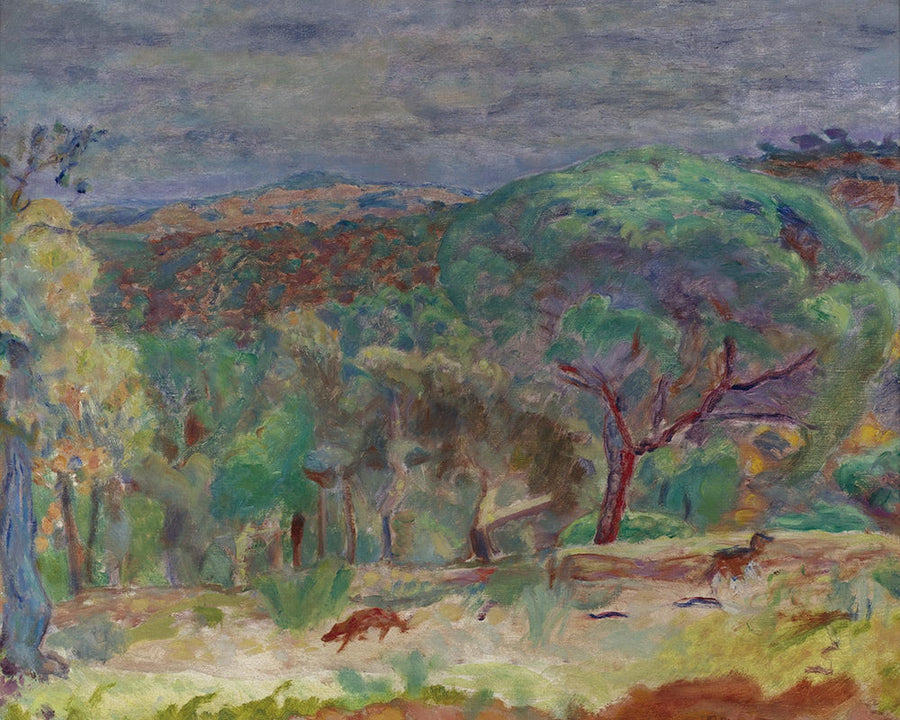Le Ravin by Pierre Bonnard customizable wall art print from 905Print