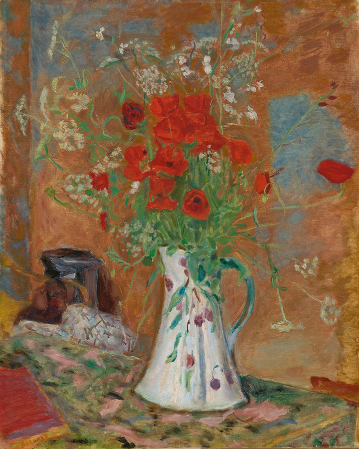 Les Coquelicots by Pierre Bonnard customizable wall art print from 905Print