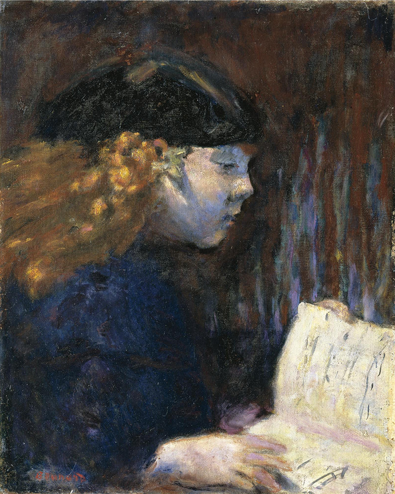 Le Solfège by Pierre Bonnard customizable wall art print from 905Print