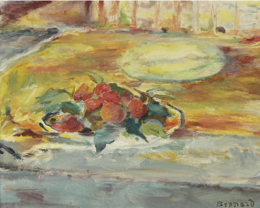 Nature Morte Aux Fruits by Pierre Bonnard customizable wall art print from 905Print