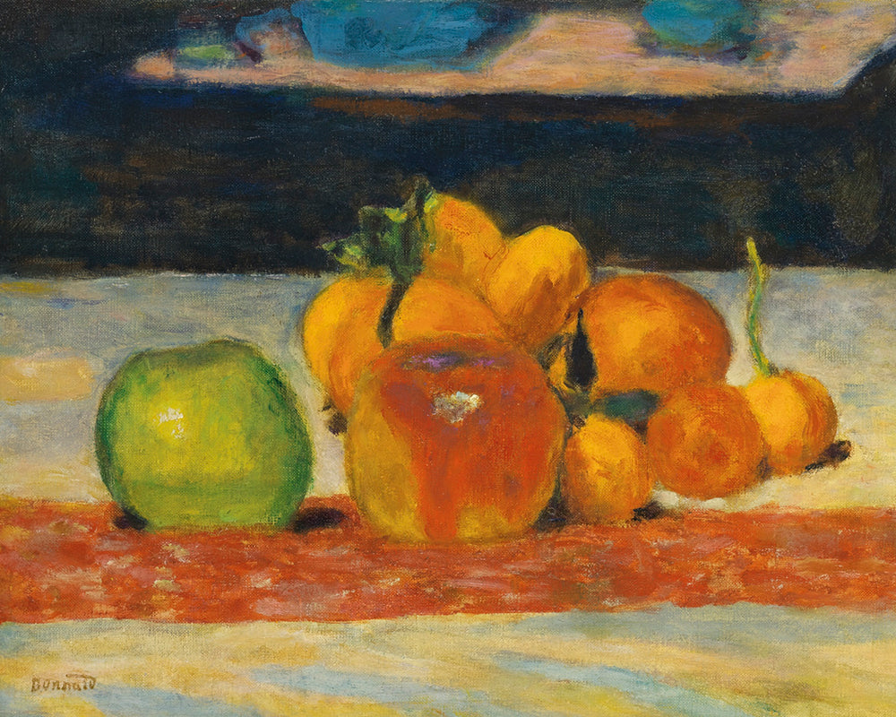 Nature Morte, Fruits by Pierre Bonnard customizable wall art print from 905Print