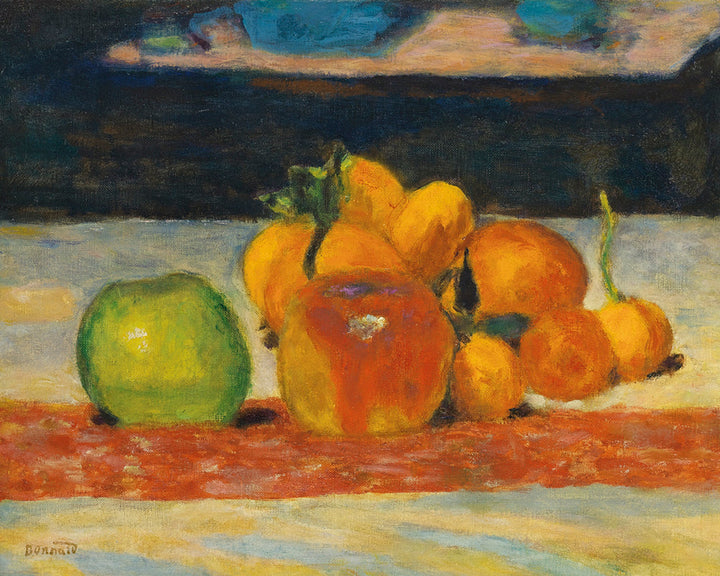 Nature Morte, Fruits by Pierre Bonnard customizable wall art print from 905Print