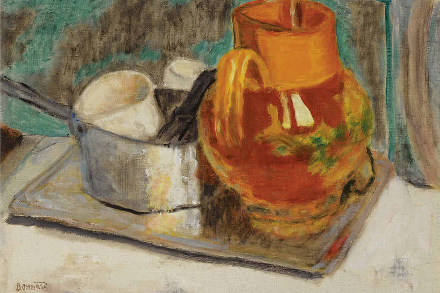 Nature Morte À La Cruche Orange by Pierre Bonnard customizable wall art print from 905Print