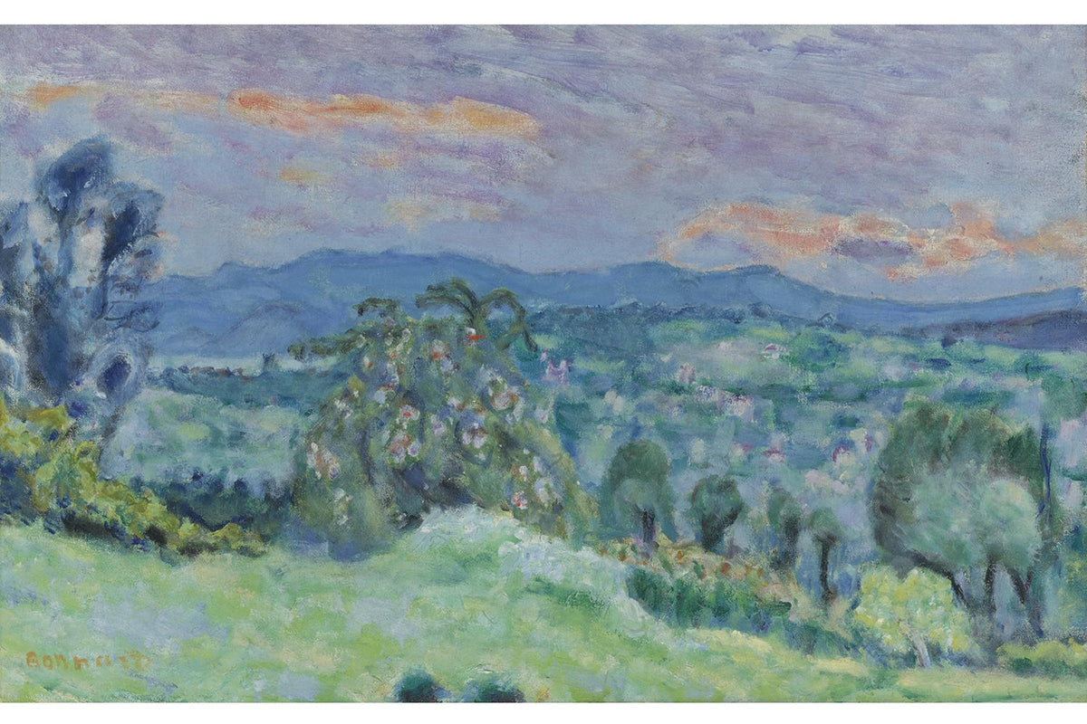 Paysage De Saint Tropez by Pierre Bonnard customizable wall art print from 905Print