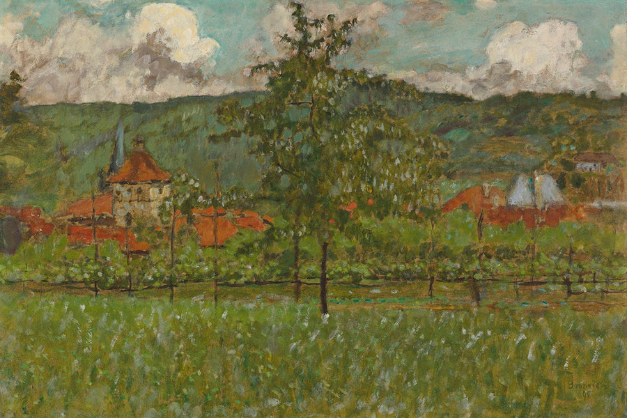 Paysage Du Dauphiné, Le Pigeonnier by Pierre Bonnard customizable wall art print from 905Print