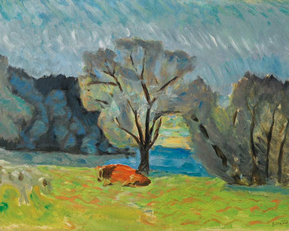Paysage by Pierre Bonnard customizable wall art print from 905Print