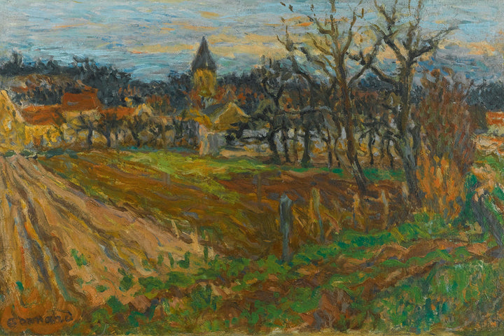 Vétheuil by Pierre Bonnard customizable wall art print from 905Print