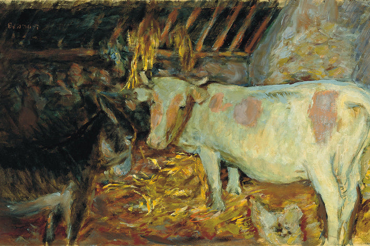 The Barn by Pierre Bonnard customizable wall art print from 905Print