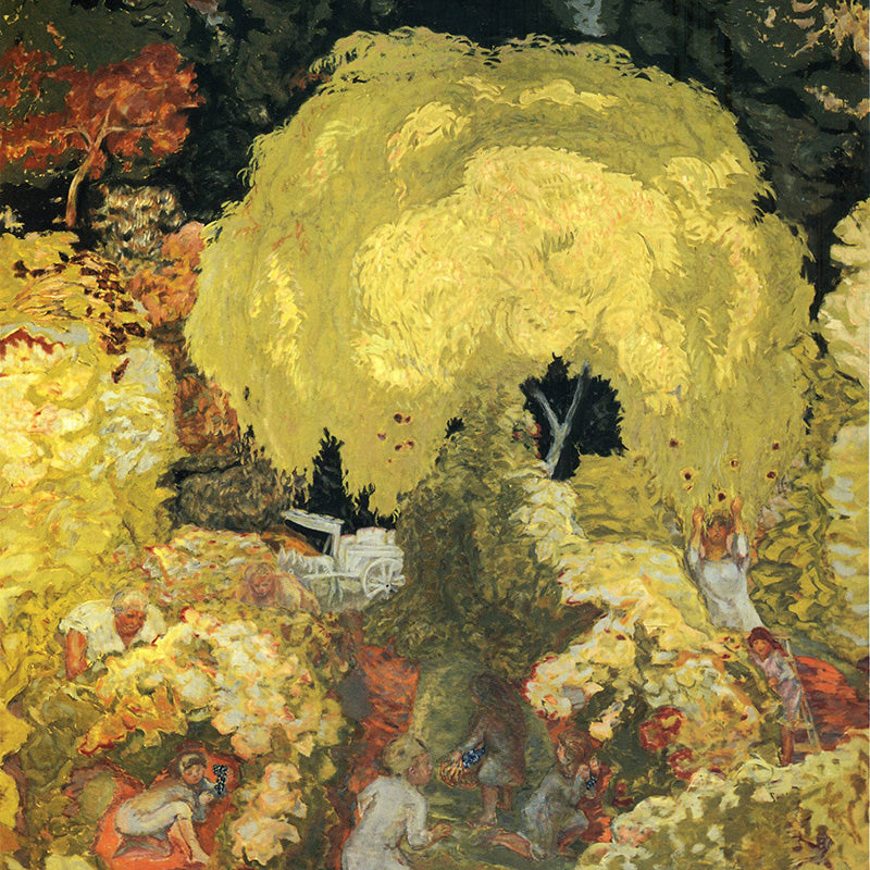 Autumn The Fruit Pickers by Pierre Bonnard customizable wall art print from 905Print