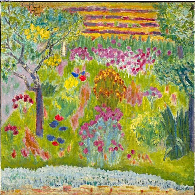 Garden Ca by Pierre Bonnard customizable wall art print from 905Print