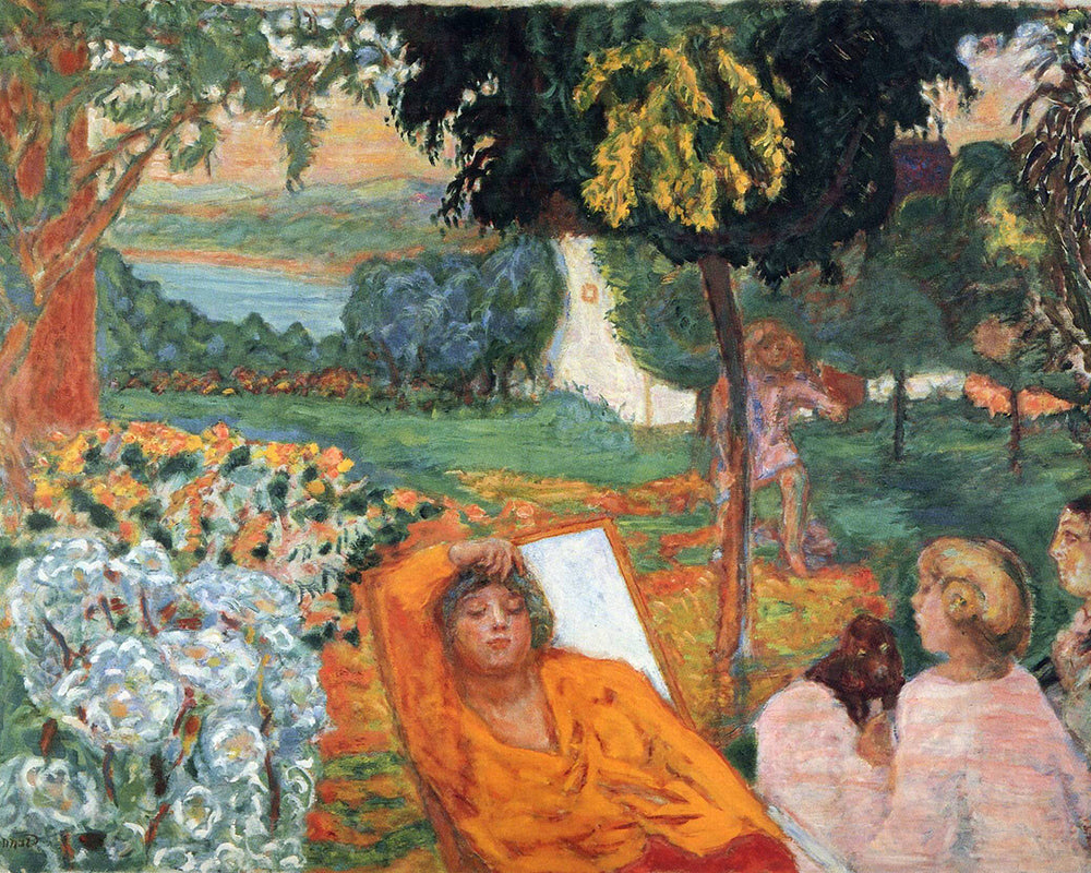 Siesta by Pierre Bonnard customizable wall art print from 905Print