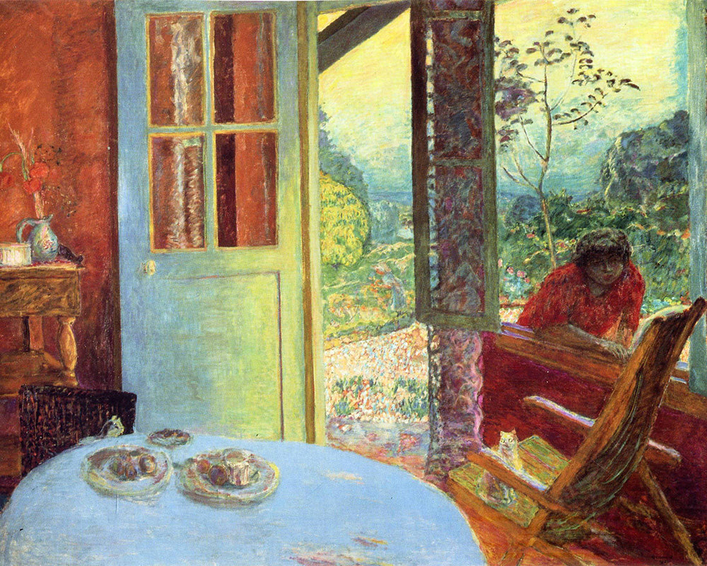 The Dining Room In The Country by Pierre Bonnard customizable wall art print from 905Print