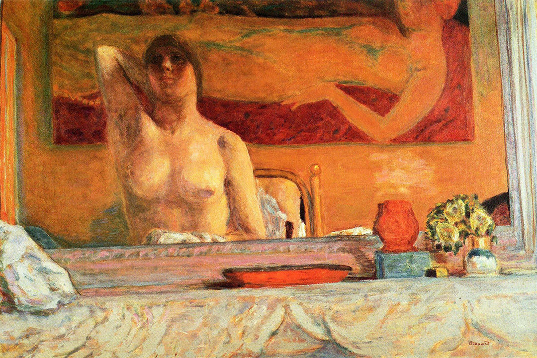 The Fireplace by Pierre Bonnard customizable wall art print from 905Print