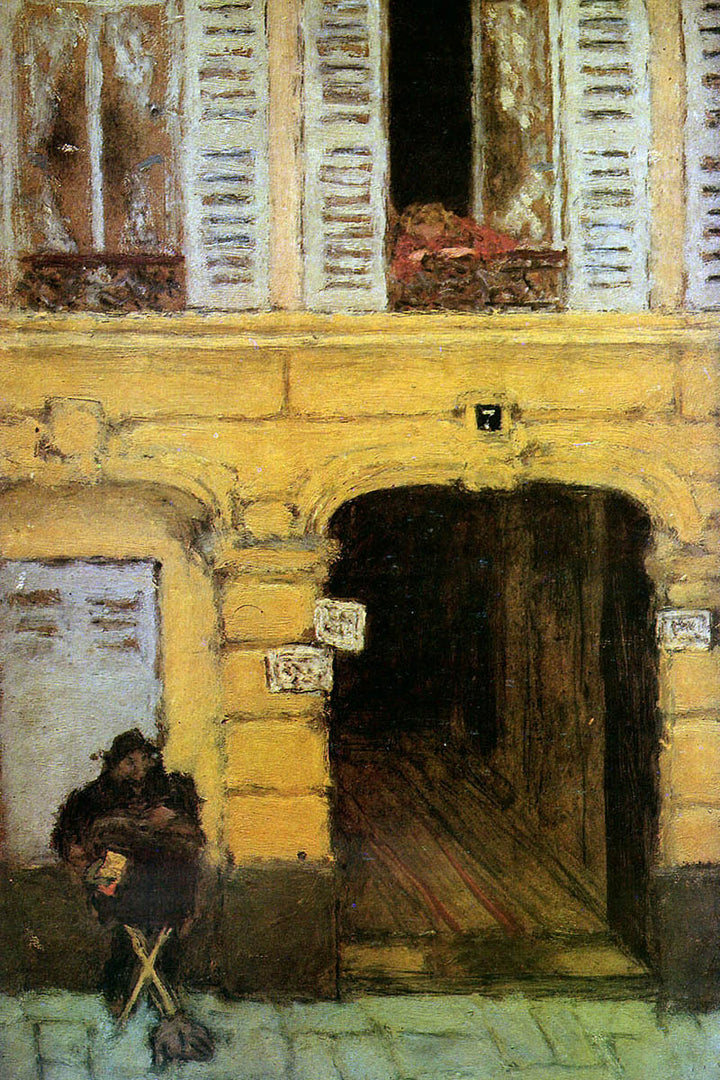 The Organ Grinder by Pierre Bonnard customizable wall art print from 905Print