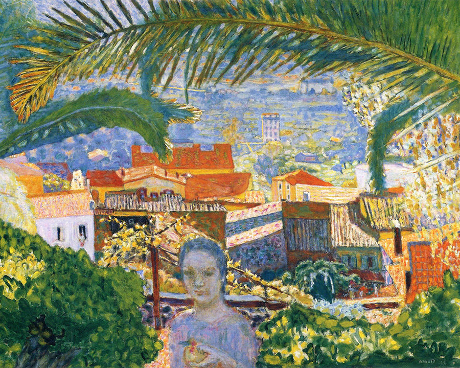 The Palm by Pierre Bonnard customizable wall art print from 905Print