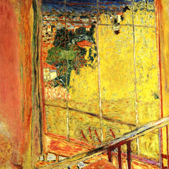 The Workshop With Mimosa by Pierre Bonnard customizable wall art print from 905Print